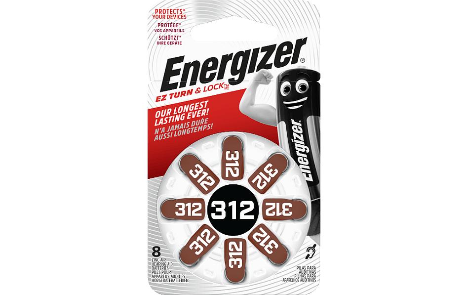Hörgerätebatterie 312 , 8 StückHörgerätebatterie 312