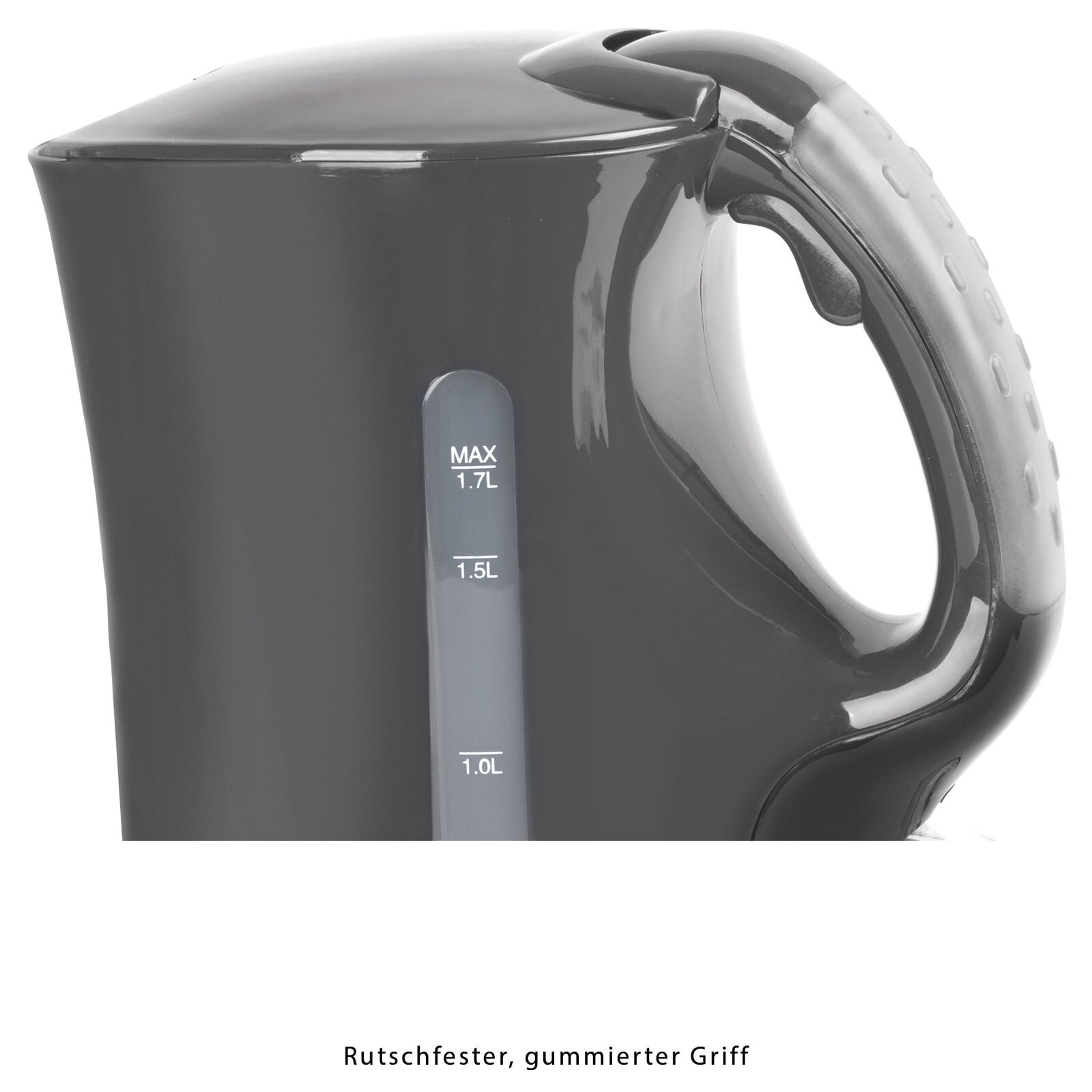 BOMANN Wasserkocher WK 5011 CB 1,7 Liter grau