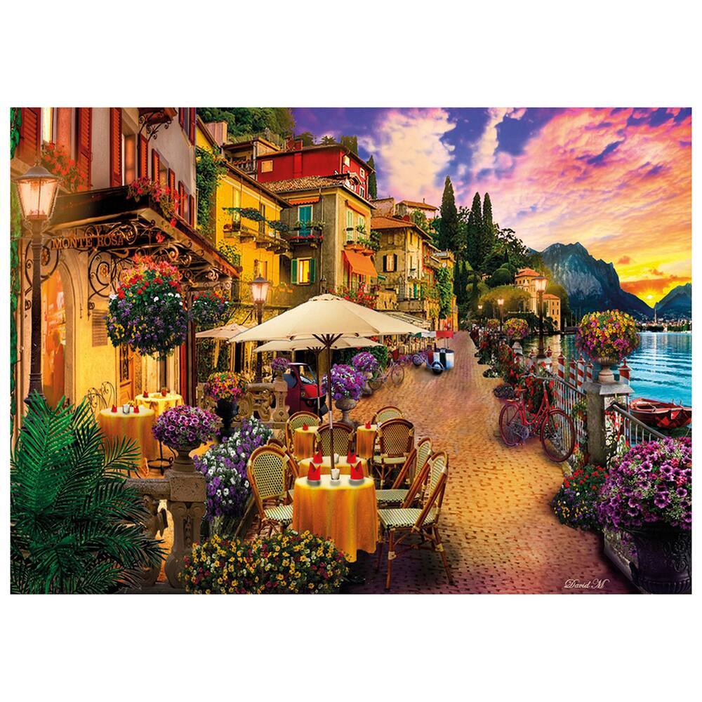 HIGH QUALITY - PUZZLE 500 PIECES - LE LAC DE COME
