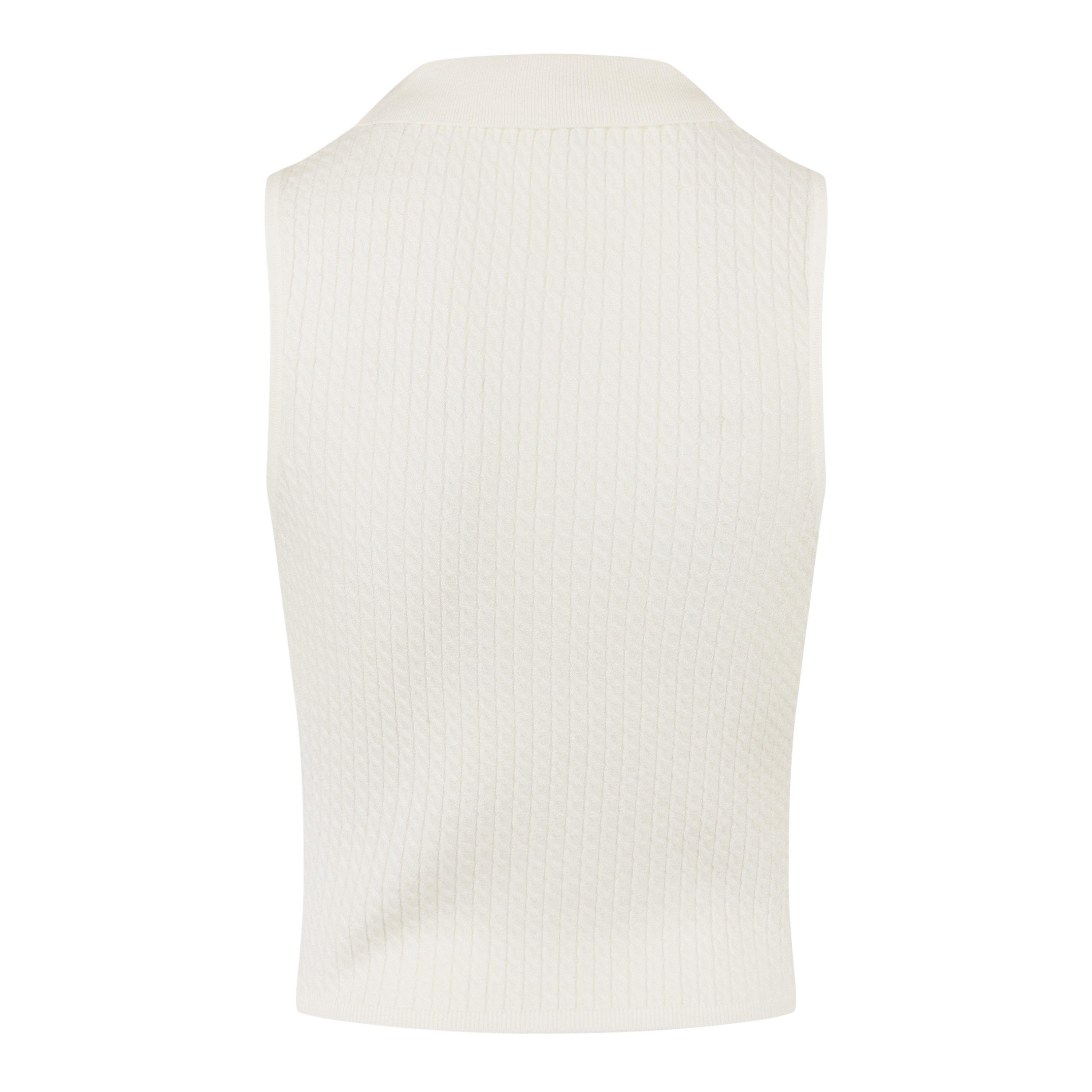 Jack Wills JW Cable Stitch Polo Vest