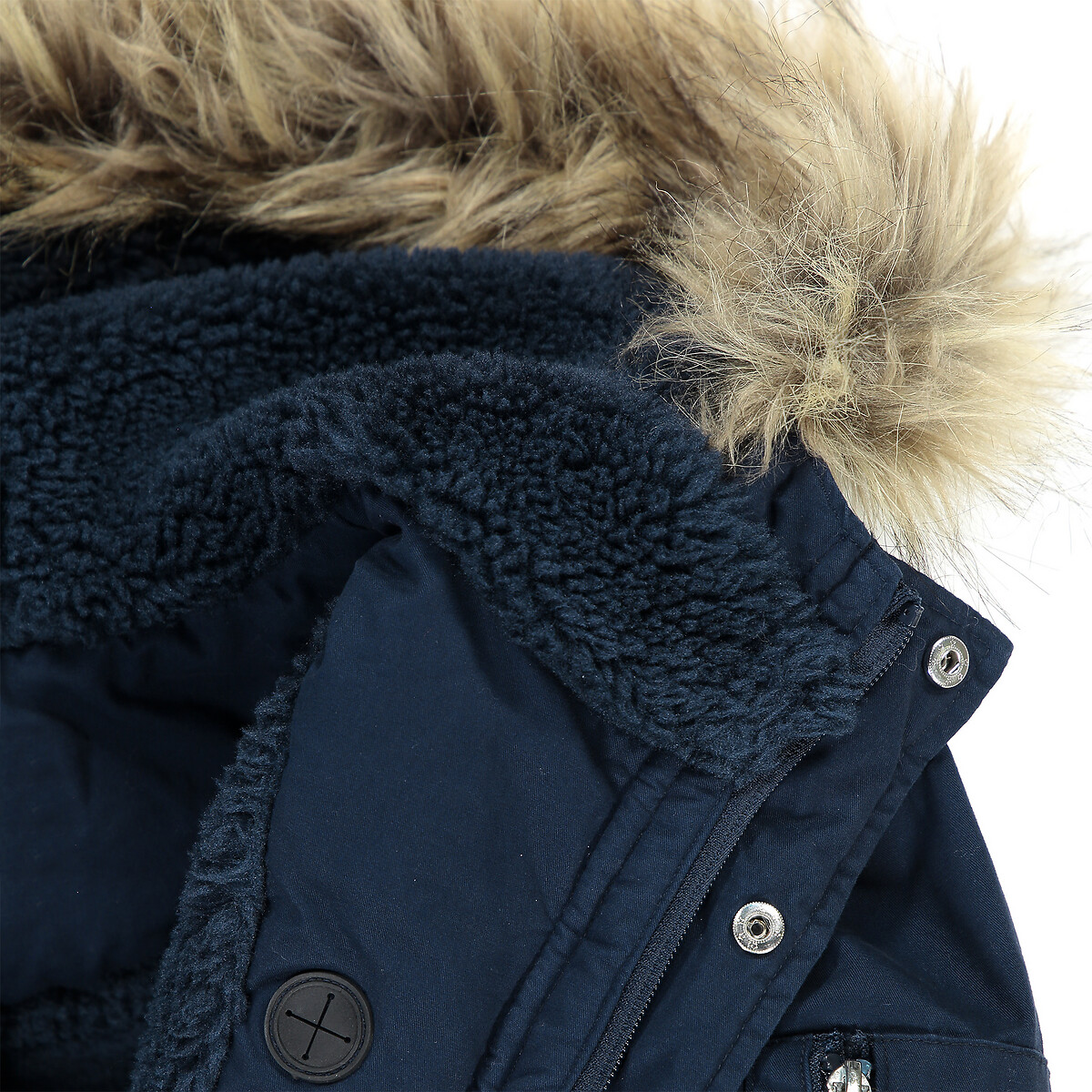 COLEÇÕES LA REDOUTE<br>Parka quente com boné