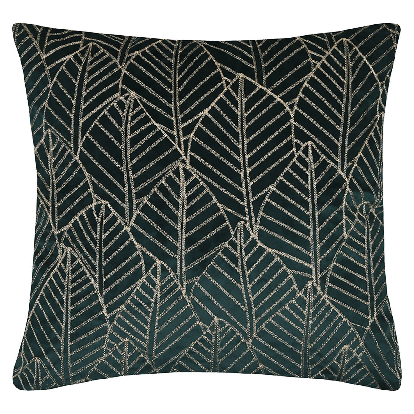 Stof Coussin Forestia emeraude - 45x45 cm