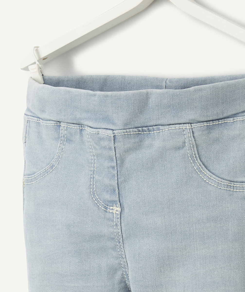 TREGGING BÉBÉ FILLE EN DENIM BLEU LESS WATER