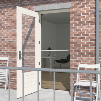 Livn hordeur Excellent telescopisch wit 105x235 cm