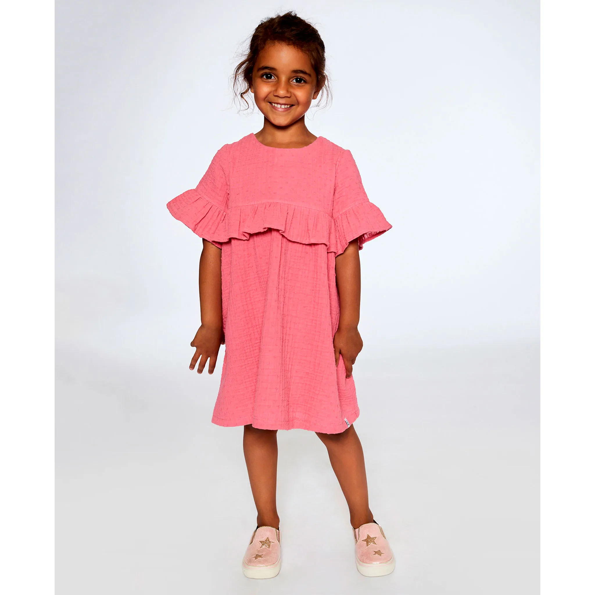 Deux par Deux Robe Mousseline Jasmin 3-6ans