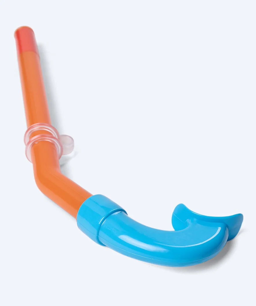 Watery snorkel til børn (4-10) - Pulina - Blå/orange