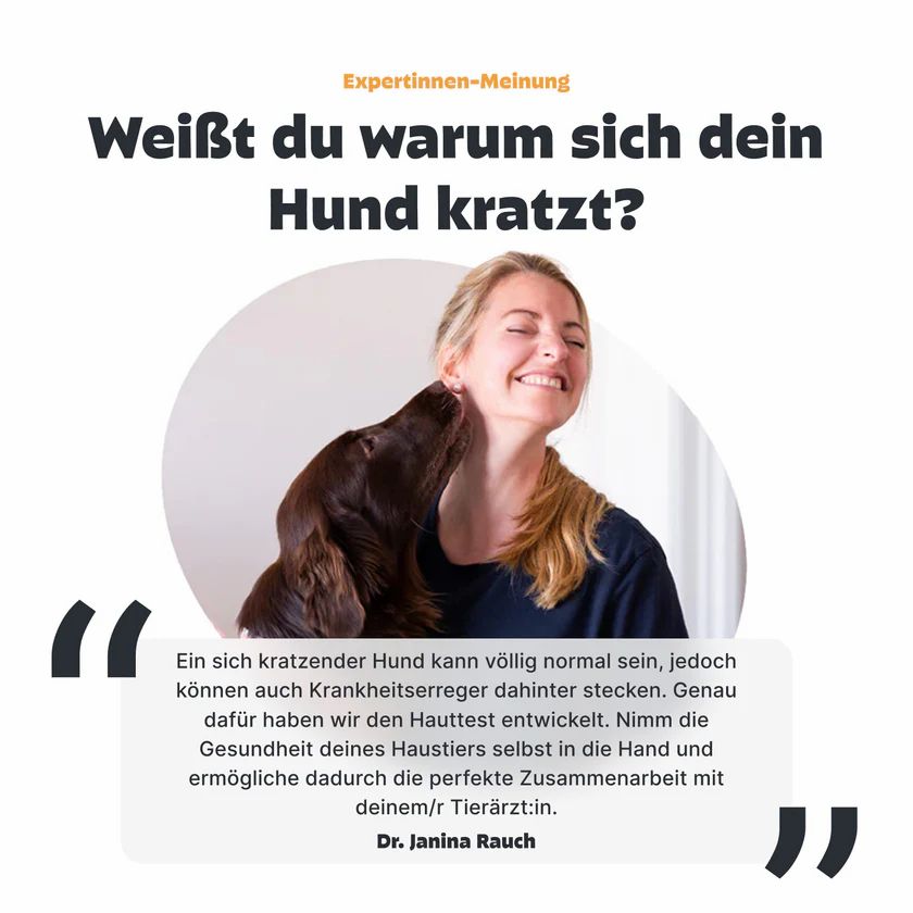 Hunde Haut- und Juckreiztest