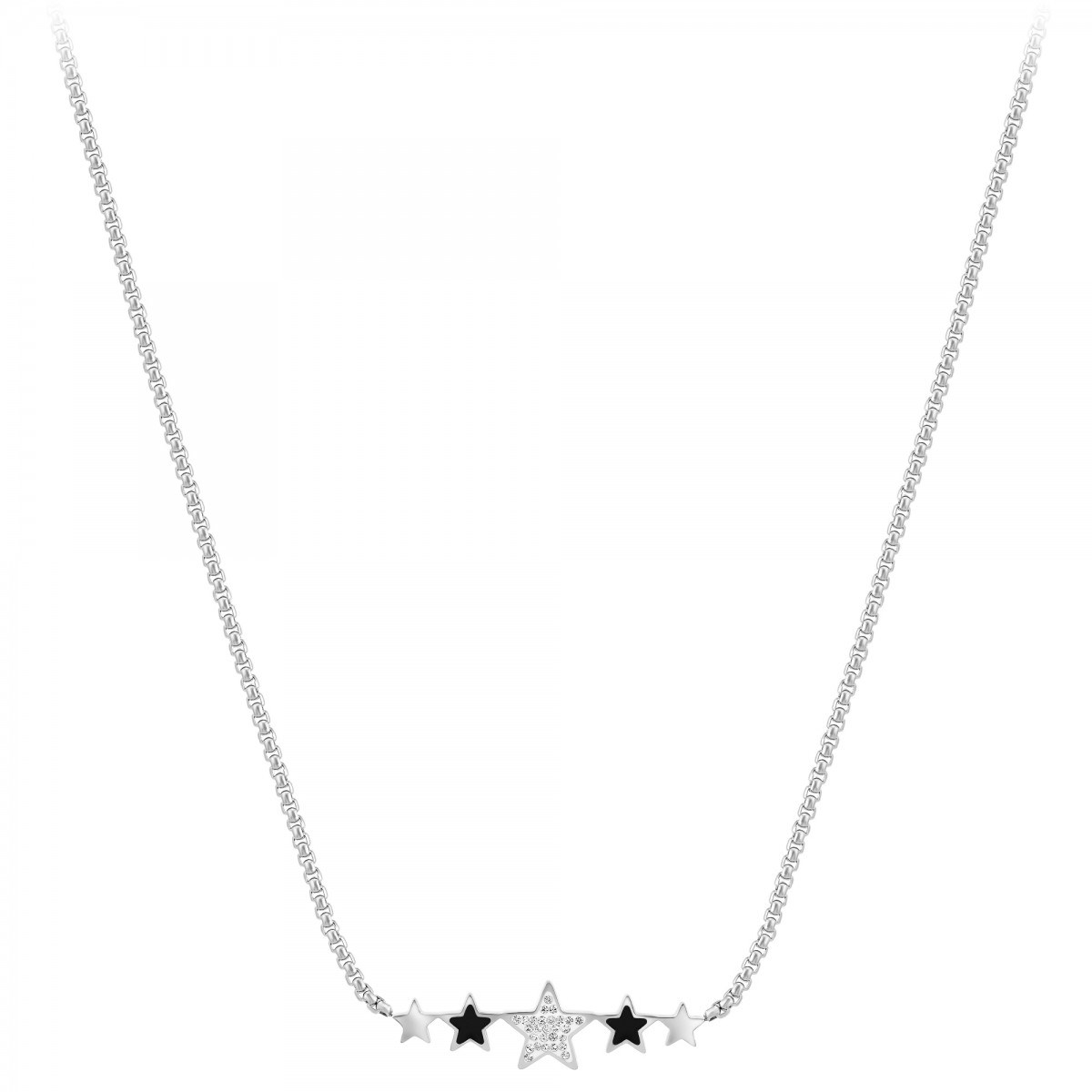 Collier étoile SC Crystal orné de Cristaux scintillants