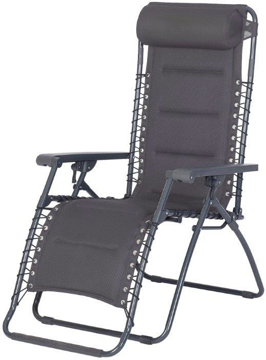 Intratuin relaxstoel Sanya grijs