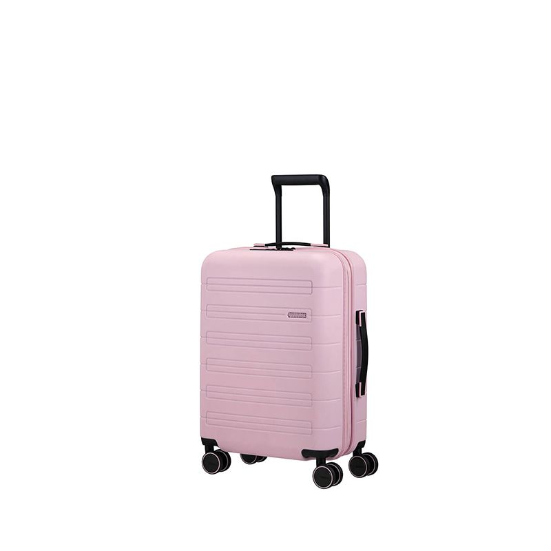 Valise cabine rigide extensible Novastream 55cm Soft Pink