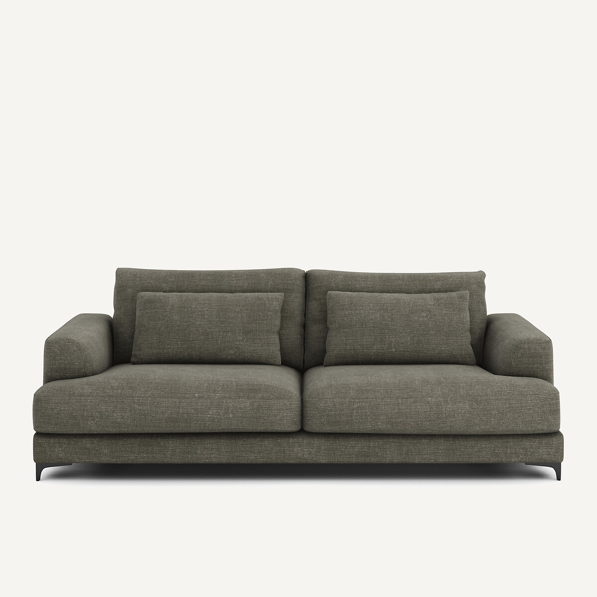 AM.PM<br>Sofá-cama de 4 lugares em linho de algodão, Marsile