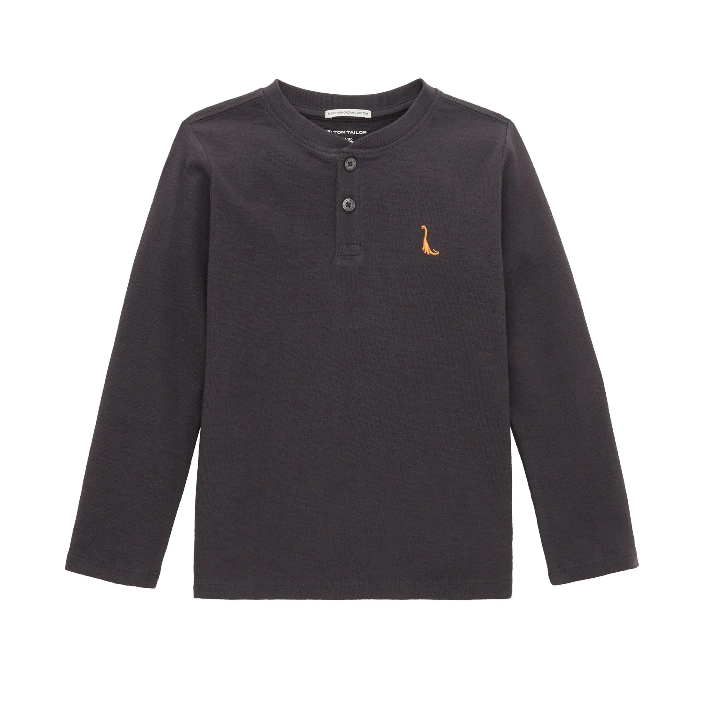 Jungen Henley-Strukturshirt