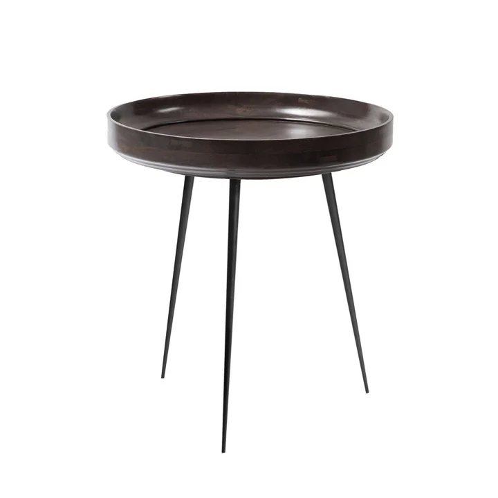 Mater - Bowl Table medium, Ø 46 x H 52 cm, sirka grey