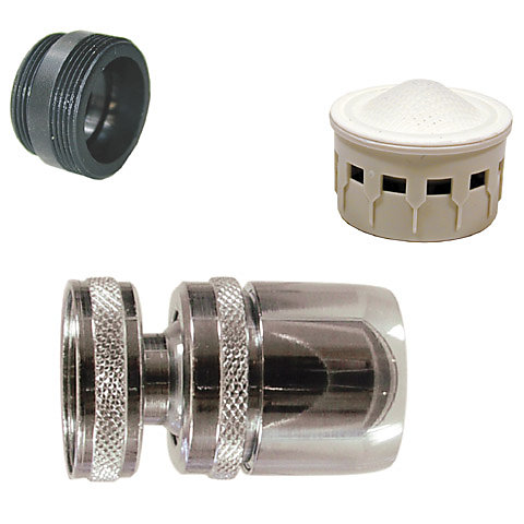 Aérateur sur rotule limiteur de débit 12 l/min Femelle 22 x 100 - Mâle 24 x 100 Noyon et Thiebault