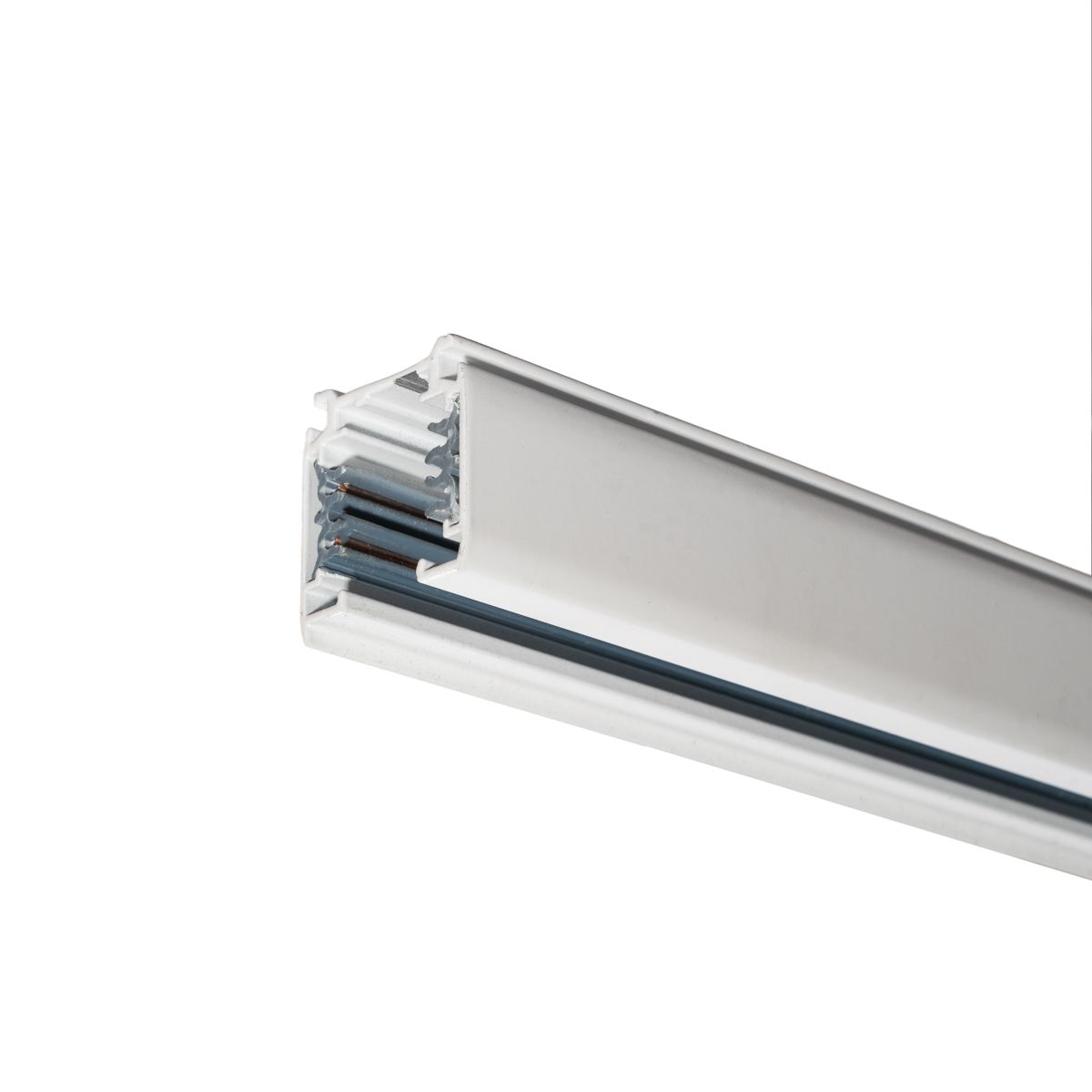 Moderne 3-fase rail wit 100cm - 3-Phase