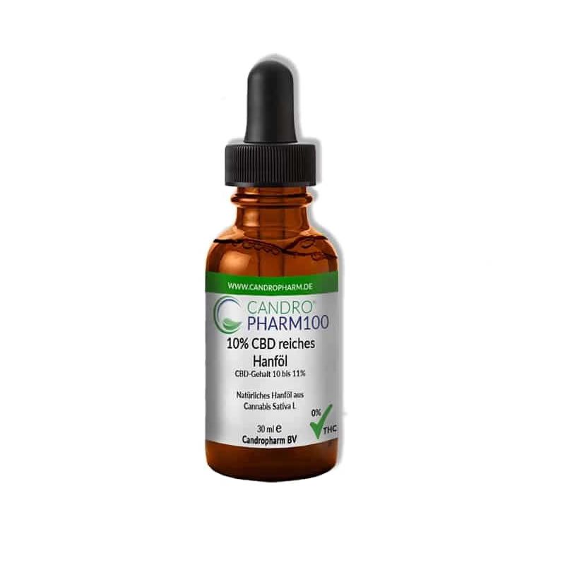 Candropharm100 10% CBD reiches Hanföl