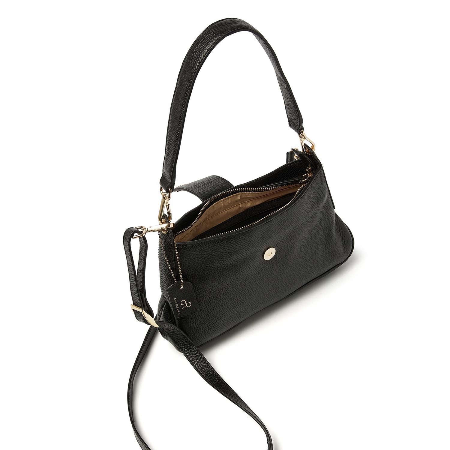dR Amsterdam Prestige Hand / Shoulderbag black