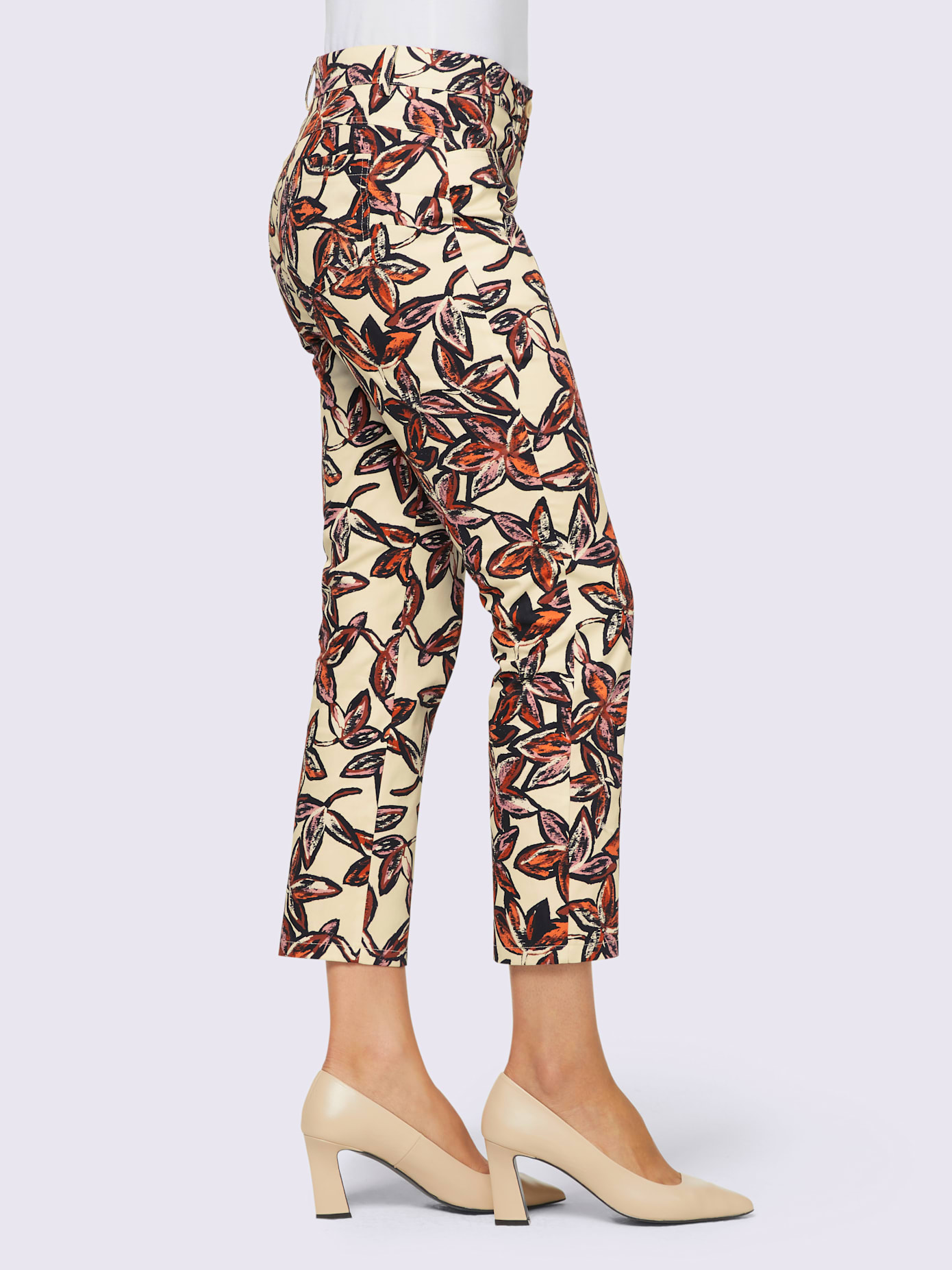 Pantalon imprimé élasthanne