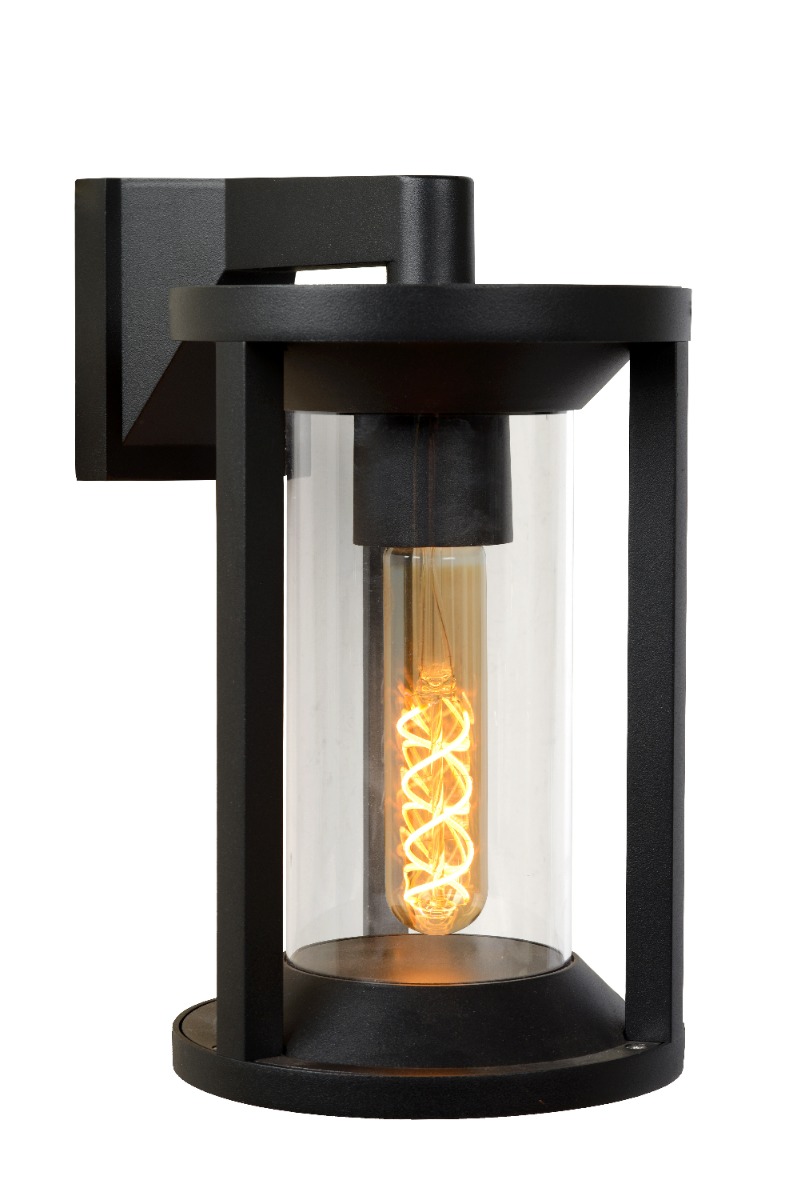 Lucide Cadix wandlamp 15W 28x22cm zwart