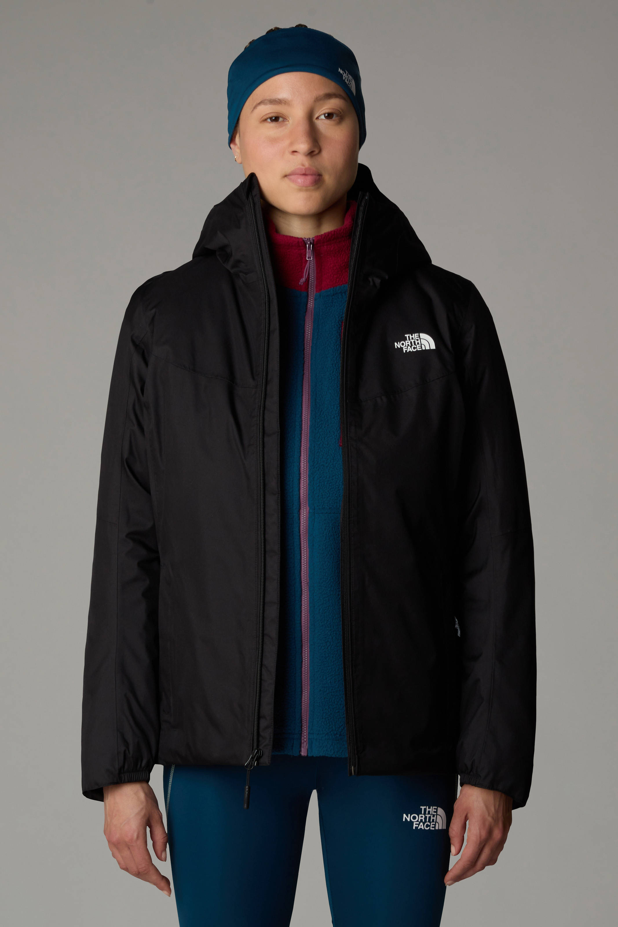 The North Face jack Quest Insulated zwart
