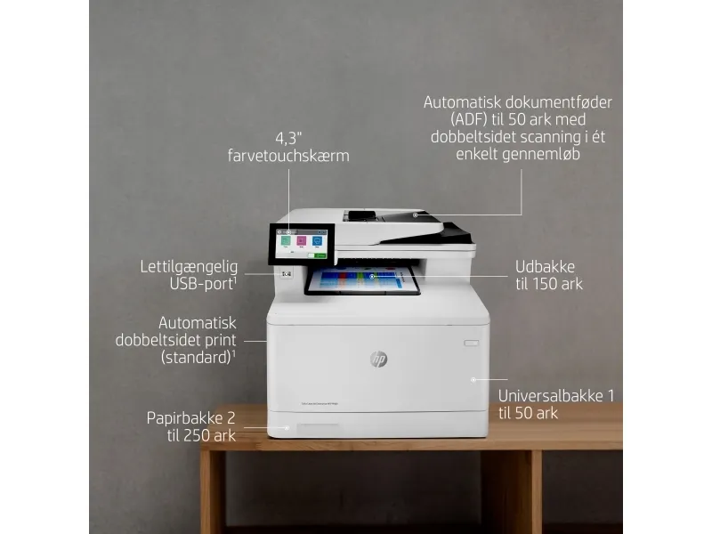 HP Color LaserJet Ent MFP M480f Printer