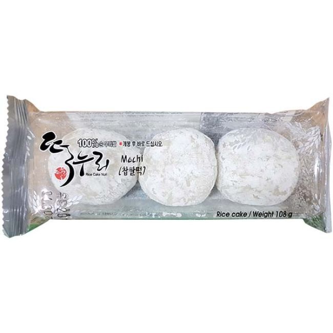 Nuri Bevroren Zoete Chapssalduk Kleeftrijst Cake Mochi 3st 100g