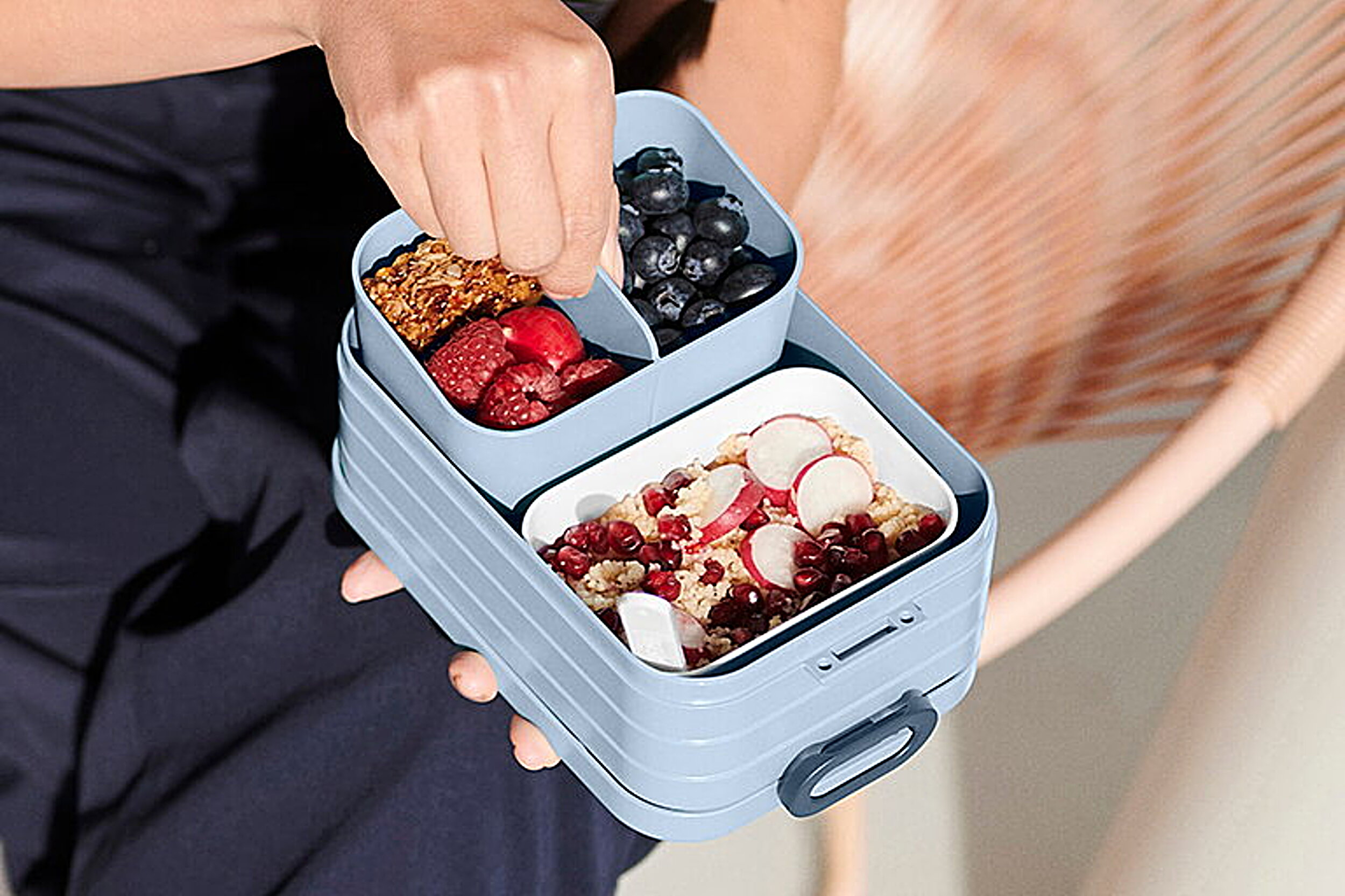 Mepal Take a Break Midi Bento lunchbox - Light Blue