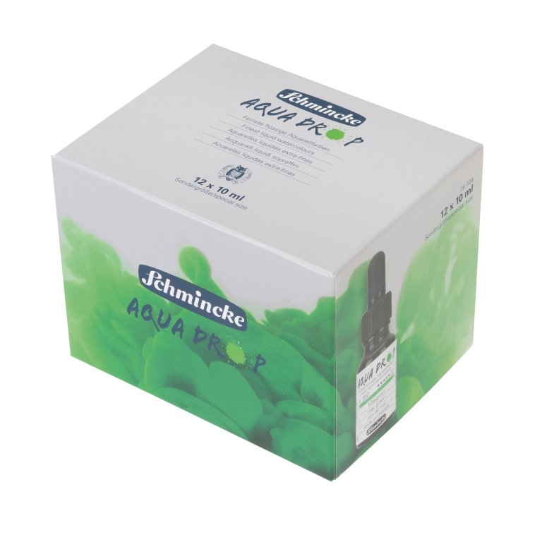 Schmincke flüssige Aquarellfarbe Aqua Drop, Set