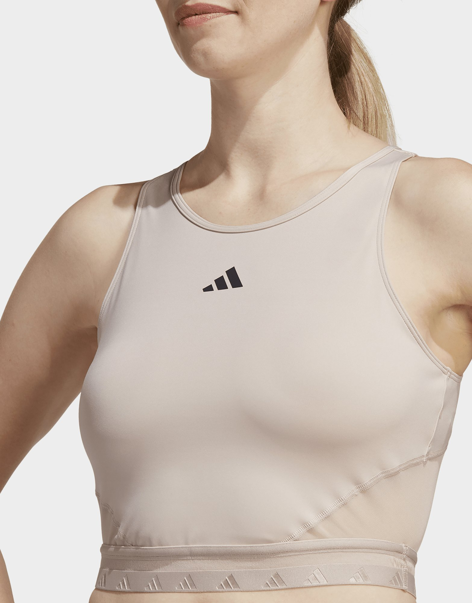 adidas Débardeur court AEROREADY Hyperglam