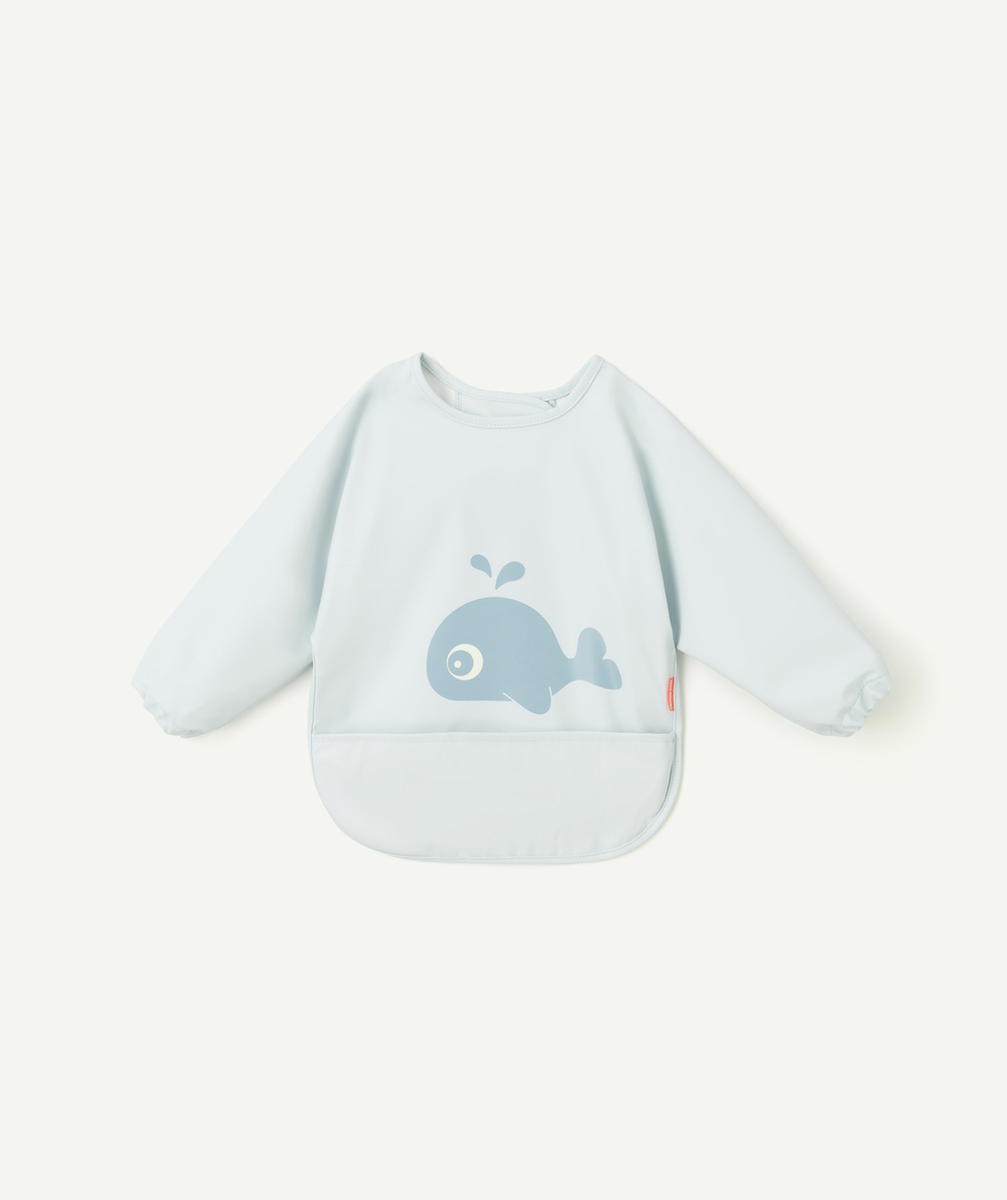DONE BY DEERbavoir manches longues bébé garçon bleu