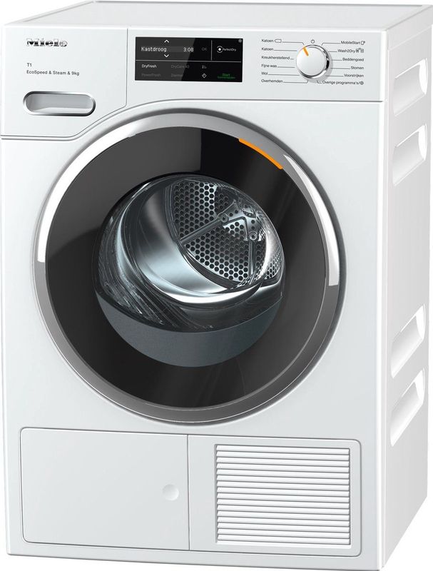 Miele - TWL 780 WP EcoSpeed - Warmtepompdroger - 9 Kg - Energielabel C