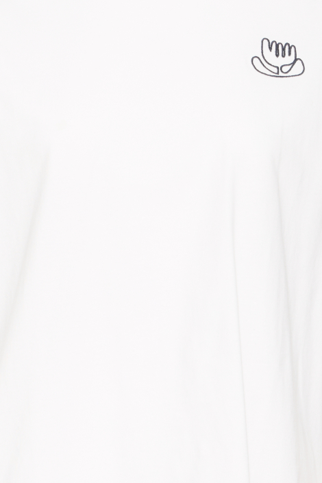 Ichi witte dames t-shirt