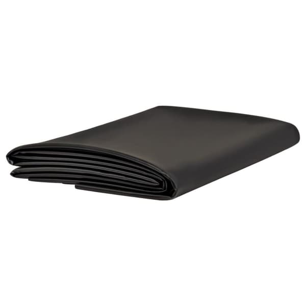vidaXL Damduk svart 4x8 m PVC 0,5 mm