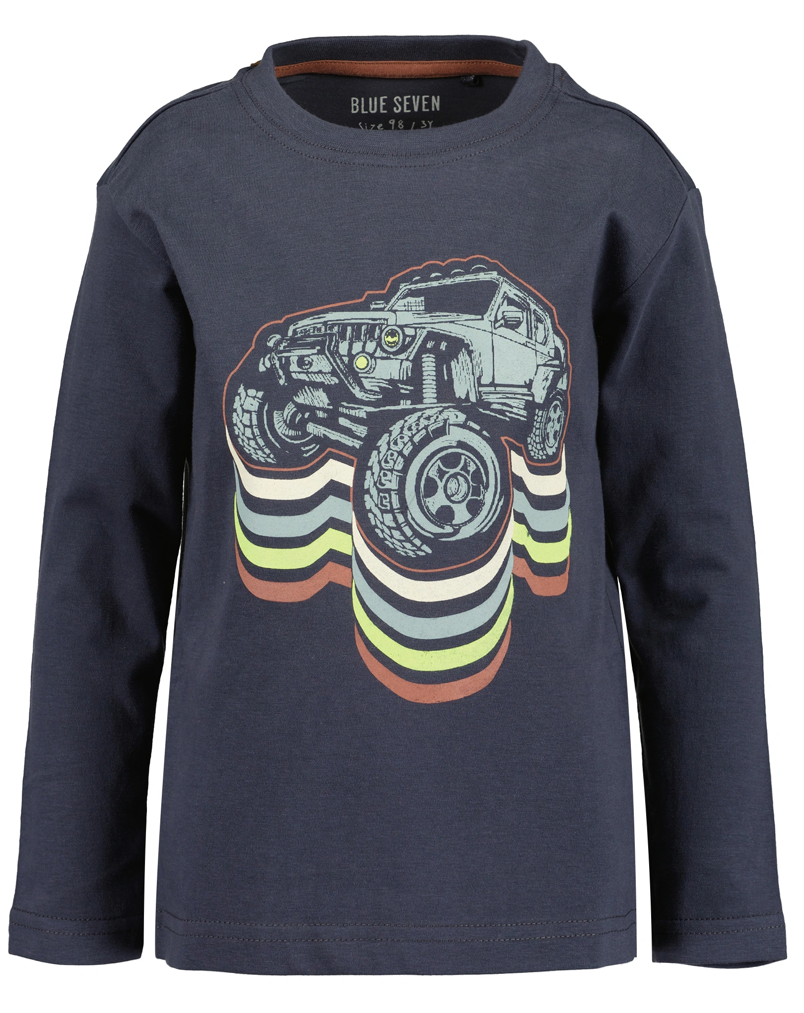 Langarmshirt BIG TRUCK in dunkelblau