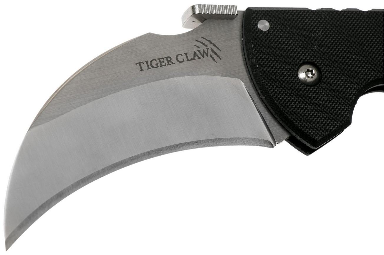 Cold Steel Tiger Claw plain edge 22C karambit zakmes
