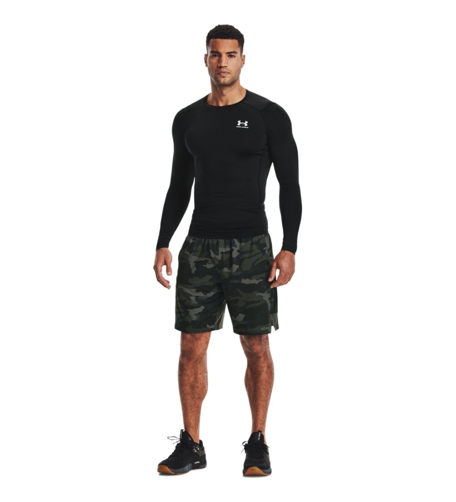 Camiseta de manga comprida Under Armour HeatGear Armour, preta