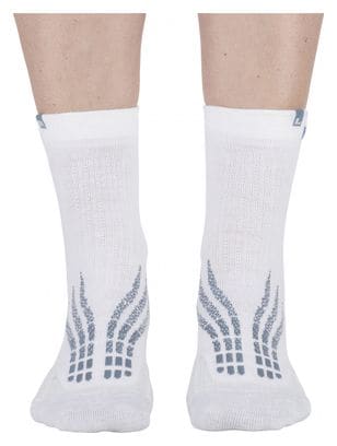 Chaussettes De Running Monnet Run Ice Gris