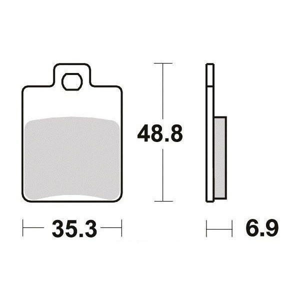 Sifam - Plaquettes de frein S1108N