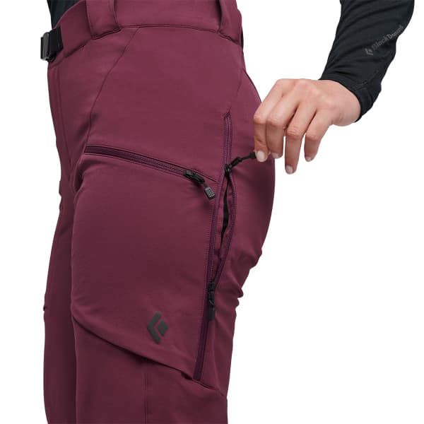 Pantalon ski de randonnée BLACK DIAMOND W DAWN PATROL PANTS BLACKBERRY