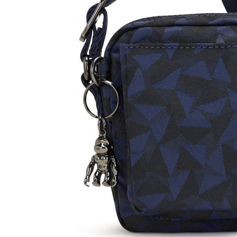 Sac bandoulière Abanu 20cm Endless Navy Jacquard