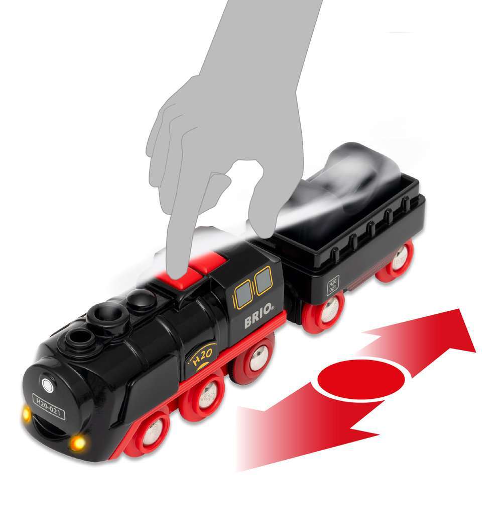 BRIO Spiel Batterie-Dampflok Weihnachts-Set