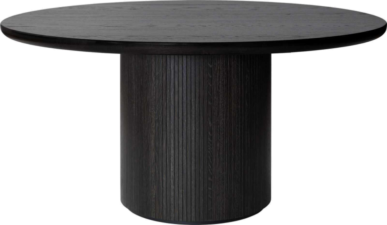 Gubi Moon eettafel Ø150 donker eiken