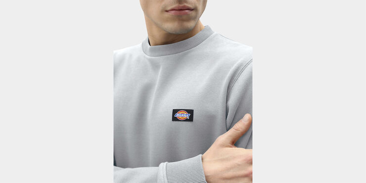 Dickies OAKPORT SWEATSHIRT GREY MELANGE Gym