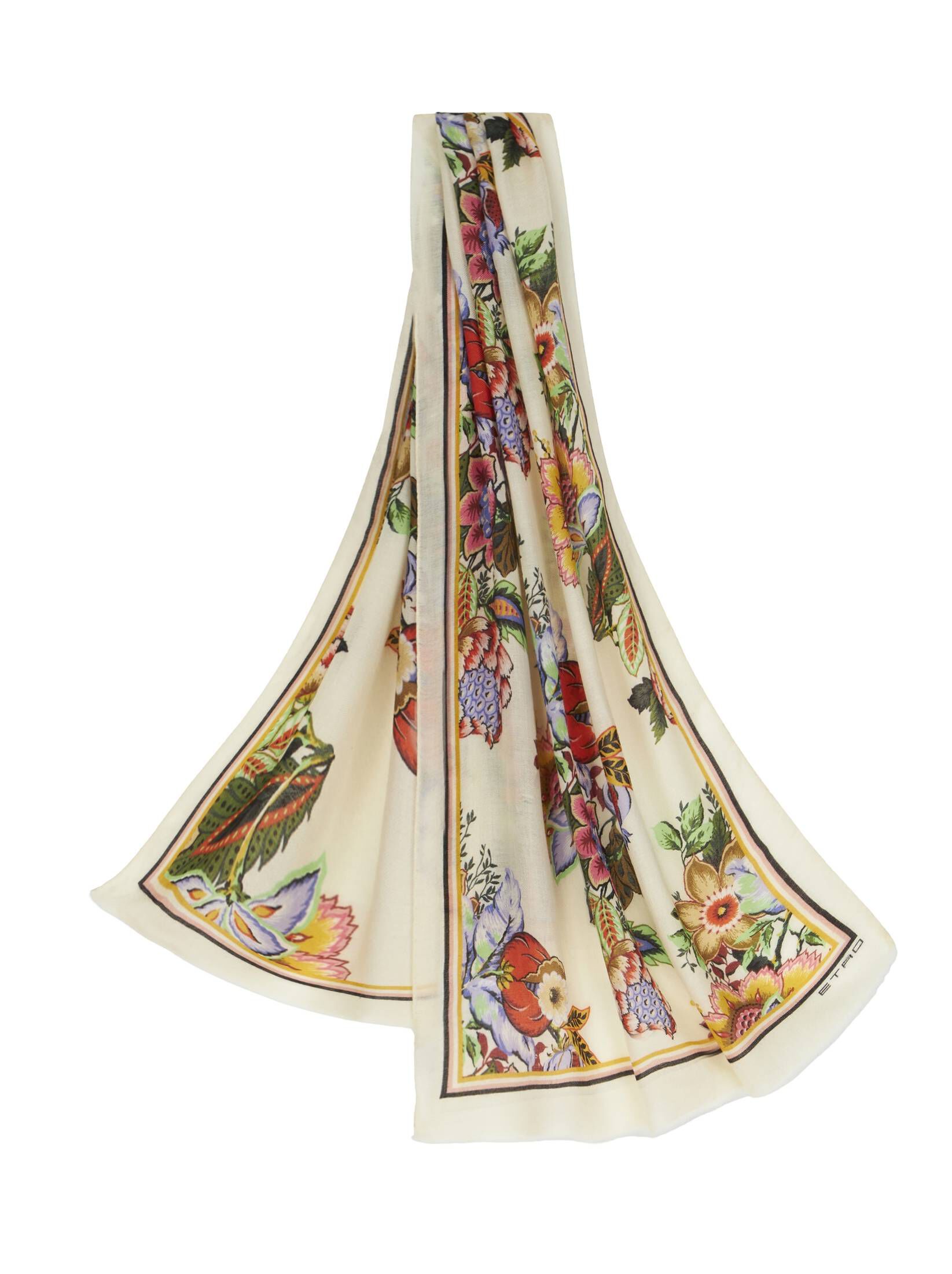 Etro| Damen Schal aus Wolle, Kaschmir und Seide