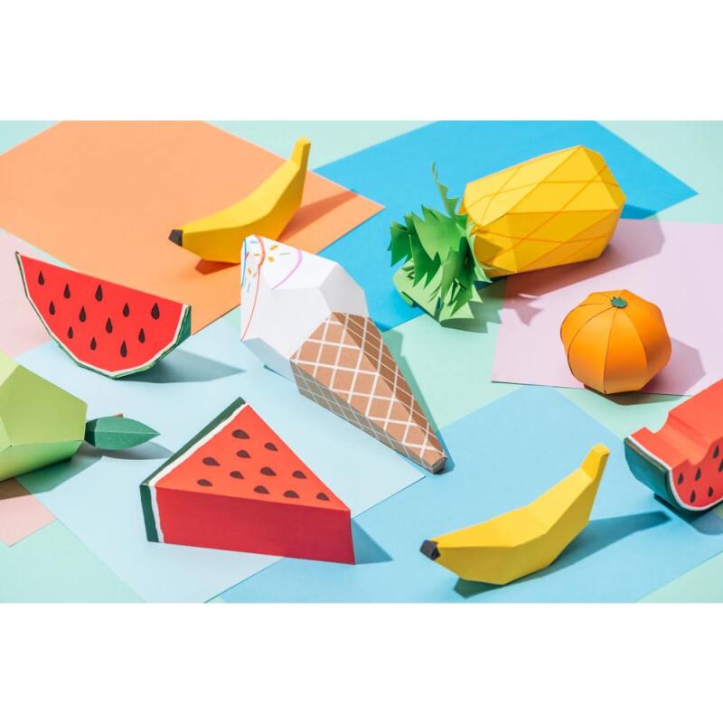 PAPIER COULEUR RECYLÉ, paquet de 25 feuilles 270g/m2 au format 50x65cm