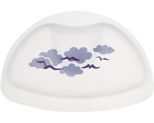 Nekkussen RIDDER Helgoland 30 x 20 cm wit blauw