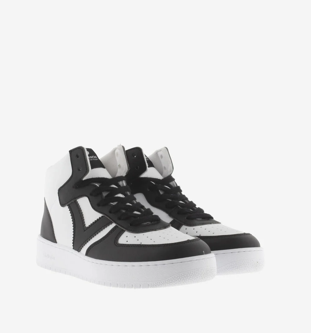 MADRID FAUX LEATHER MID BOOTNEGRO