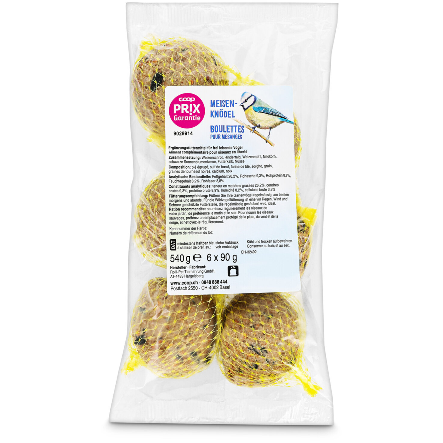Prix Garantie Meisenknödel 6x90g