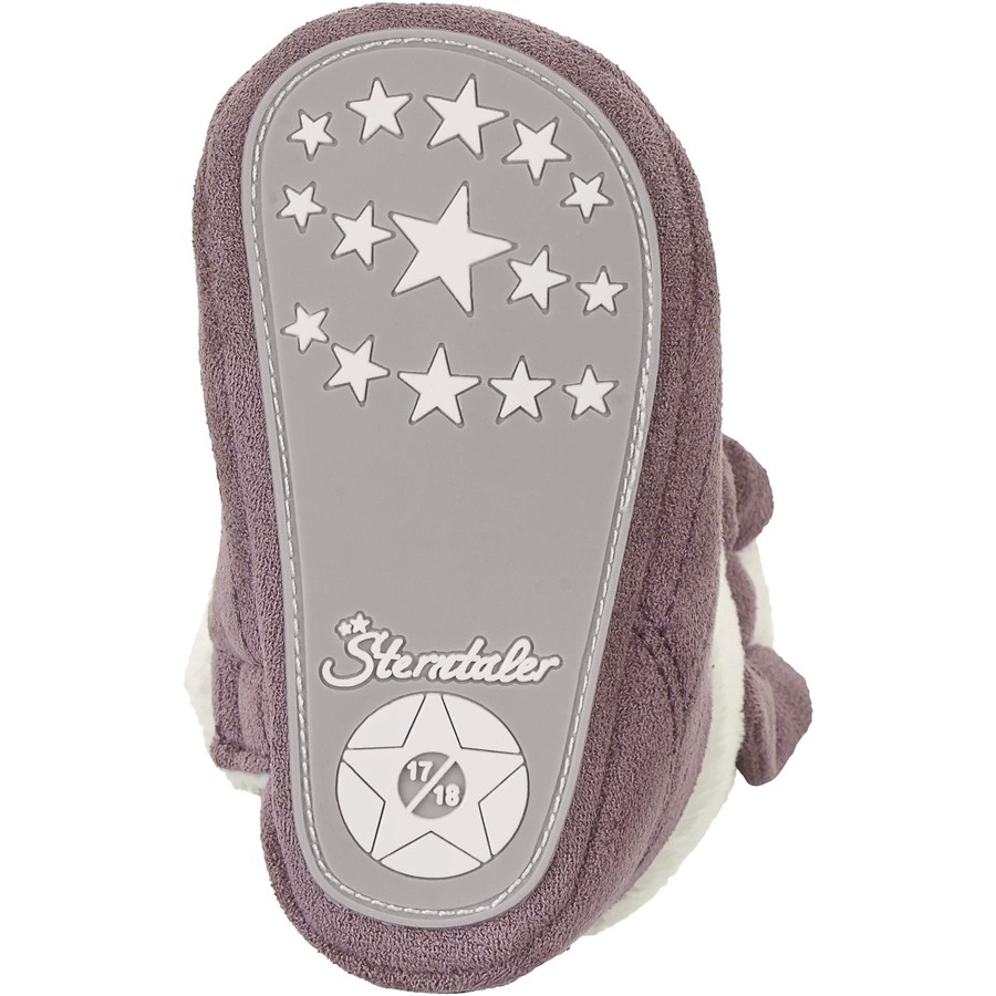 Sterntaler Babystiefel Schleife lila