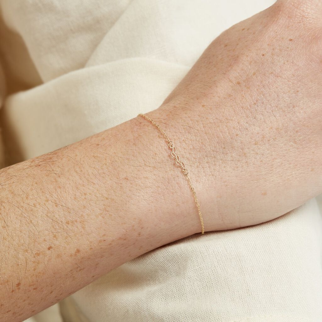 Bracelet Arachis Or Jaune